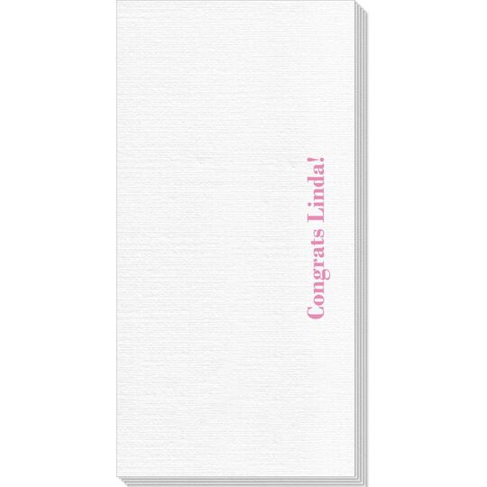 Any Text You Want Deville Guest Towels